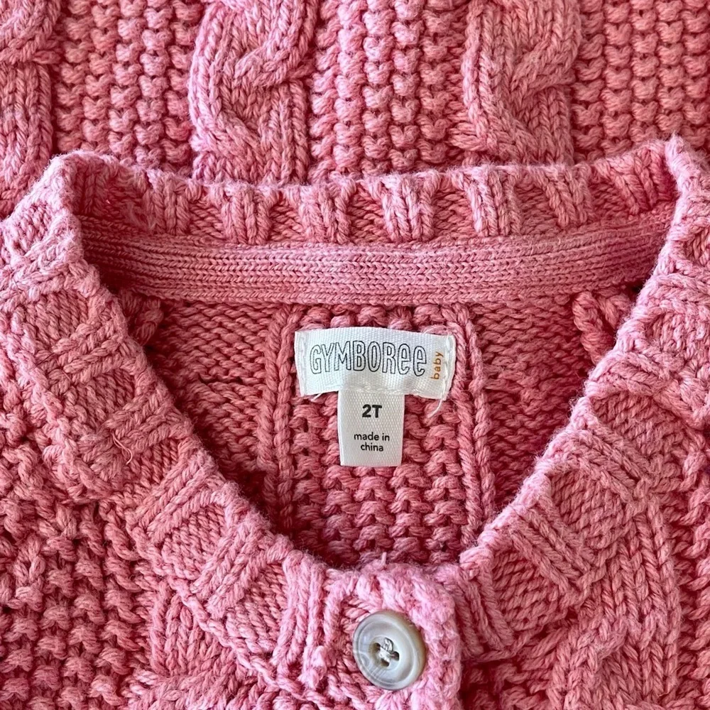 Gymboree Toddler Cable Knit Cardigan